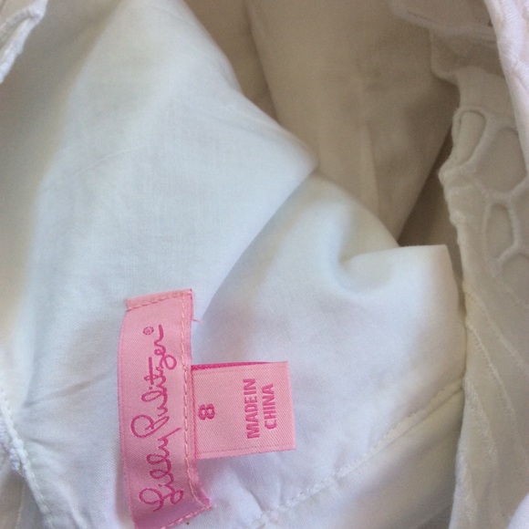 Lilly Pulitzer Jumbo Seashell Eyelet Dress - Picture 7 of 13